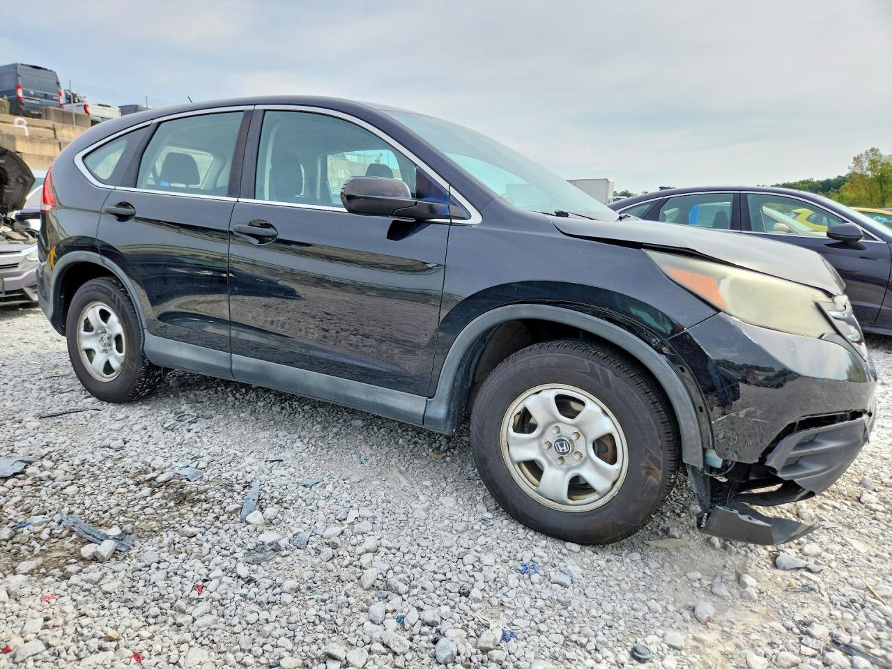 2014 Honda Cr-v Lx Black vin: 2HKRM3H30EH543032