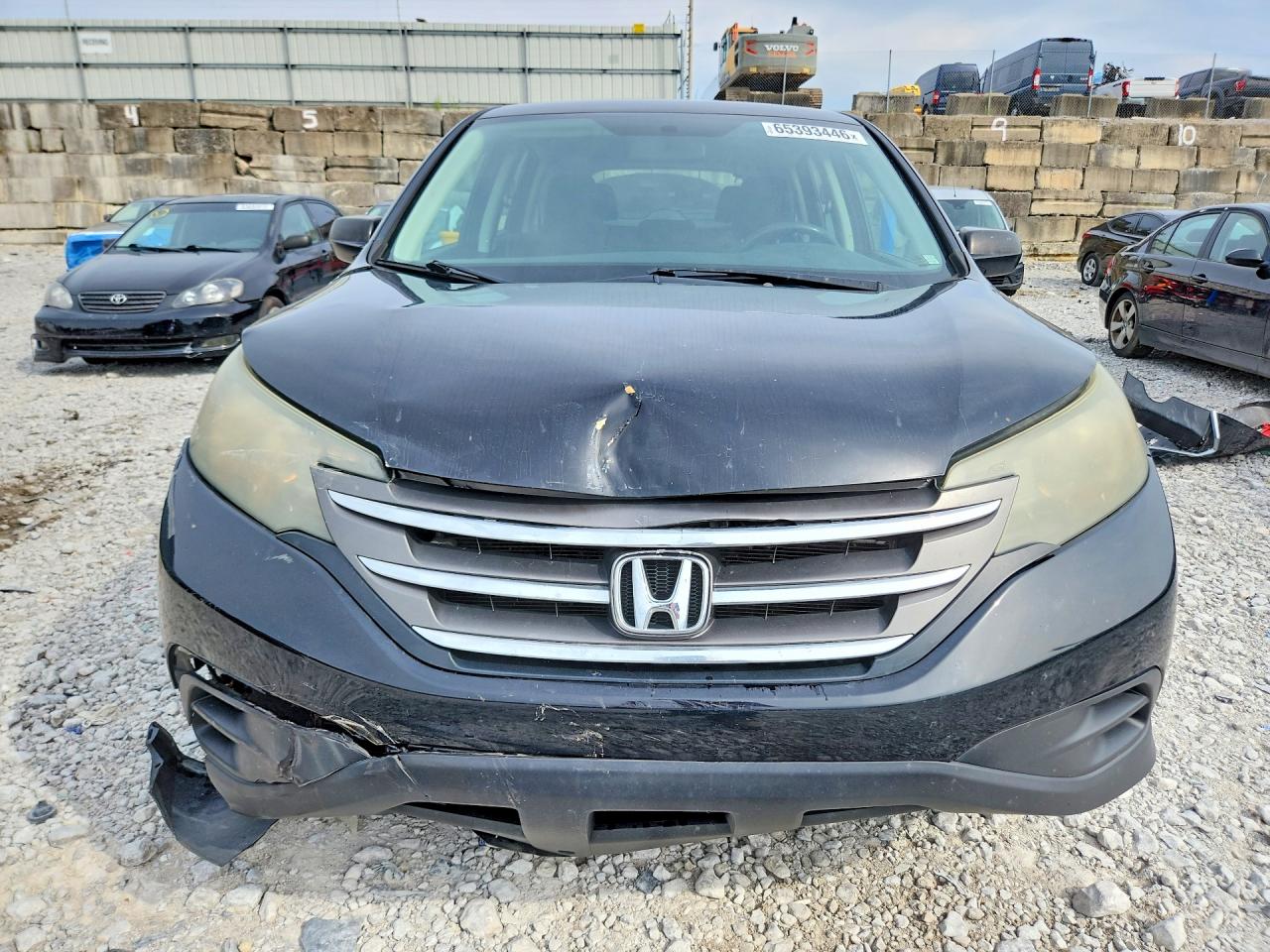 2014 Honda Cr-v Lx Black vin: 2HKRM3H30EH543032