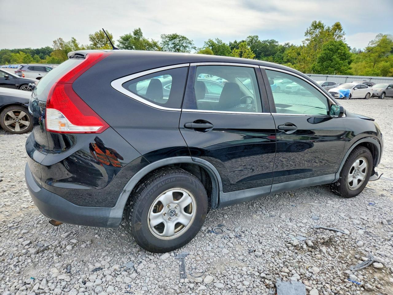 2014 Honda Cr-v Lx Black vin: 2HKRM3H30EH543032