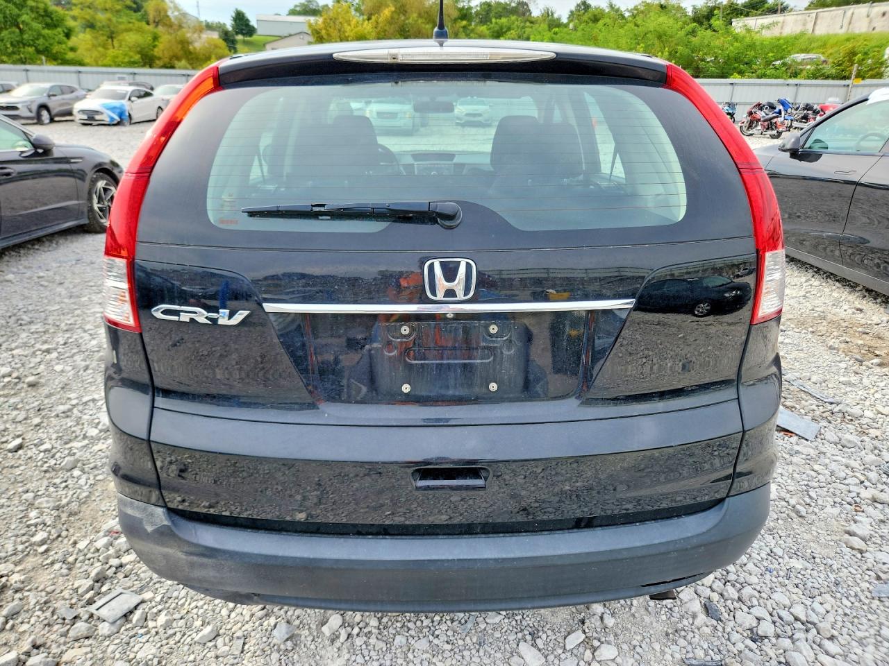 2014 Honda Cr-v Lx Black vin: 2HKRM3H30EH543032