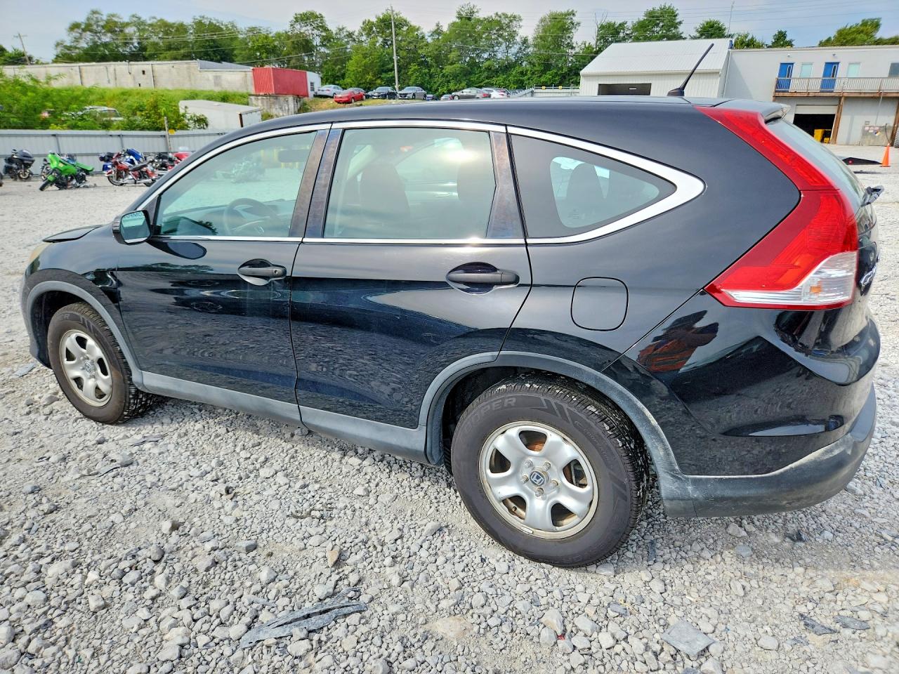 2014 Honda Cr-v Lx Black vin: 2HKRM3H30EH543032