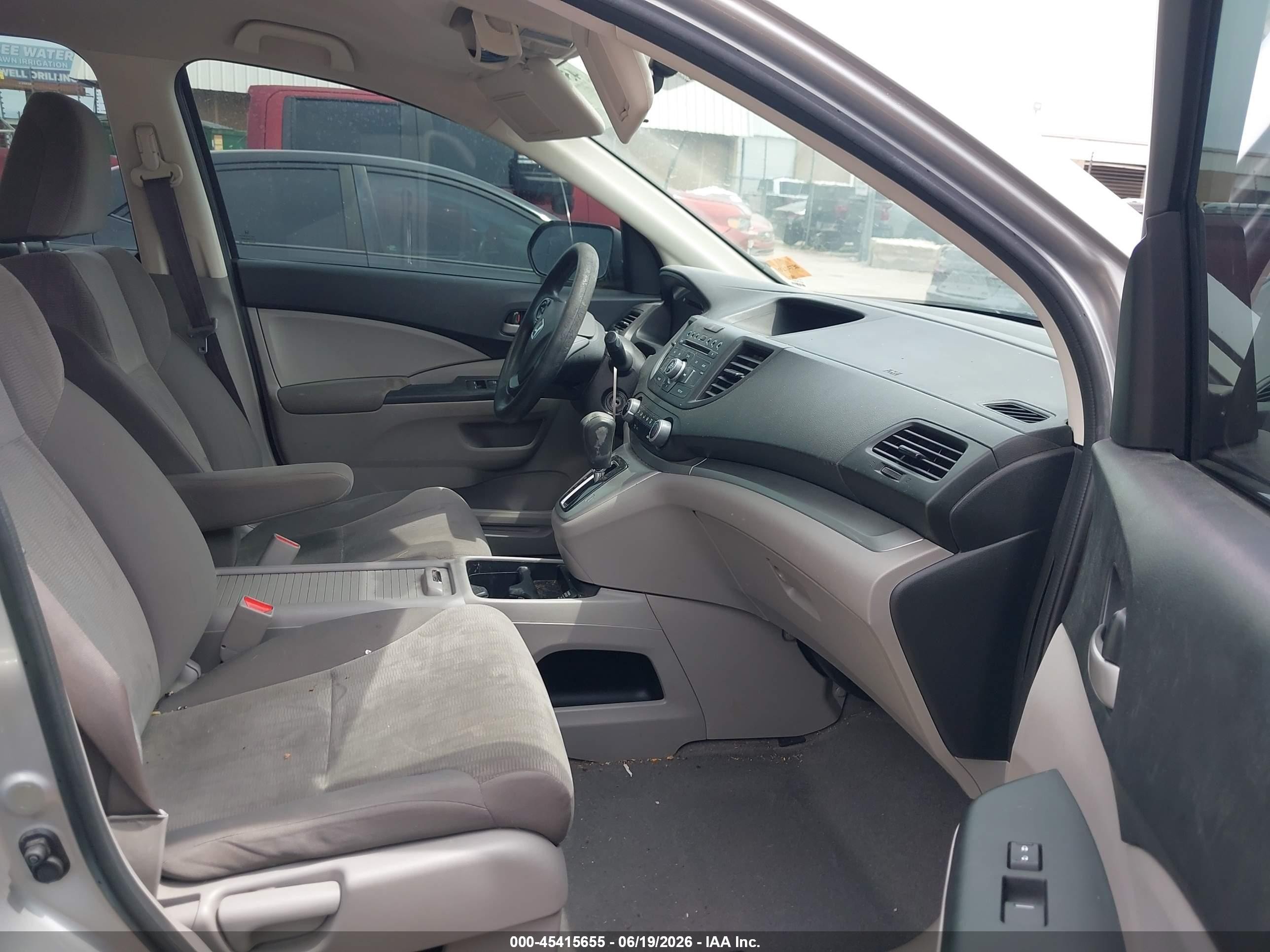 2012 Honda Cr-v Lx Silver vin: 2HKRM3H31CH511915