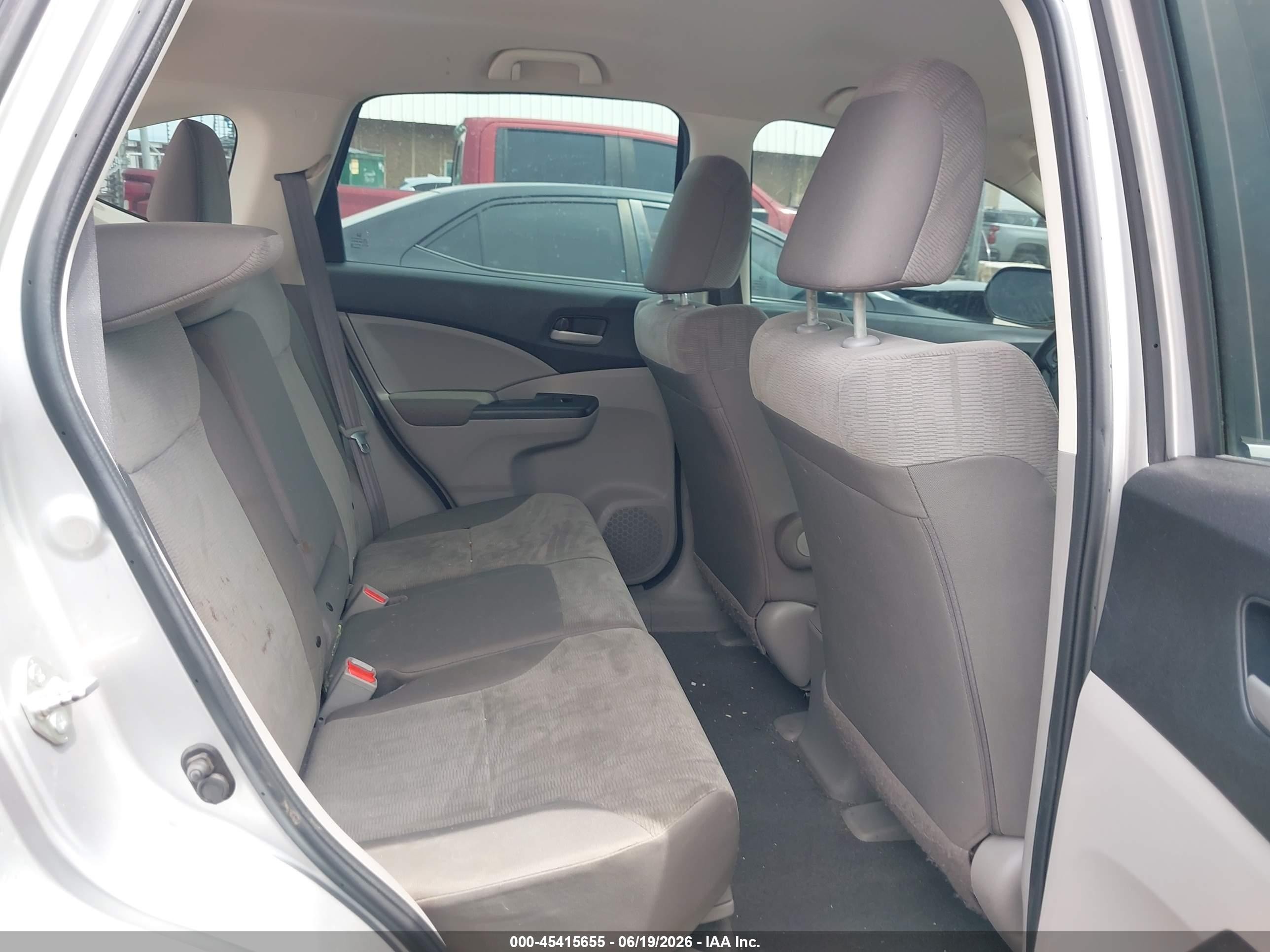 2012 Honda Cr-v Lx Silver vin: 2HKRM3H31CH511915