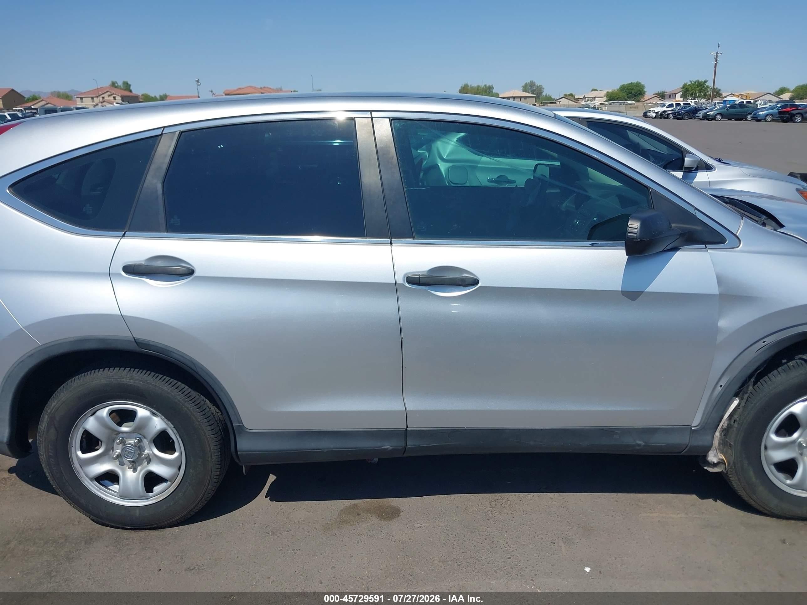 2012 Honda Cr-v Lx Silver vin: 2HKRM3H31CH512661