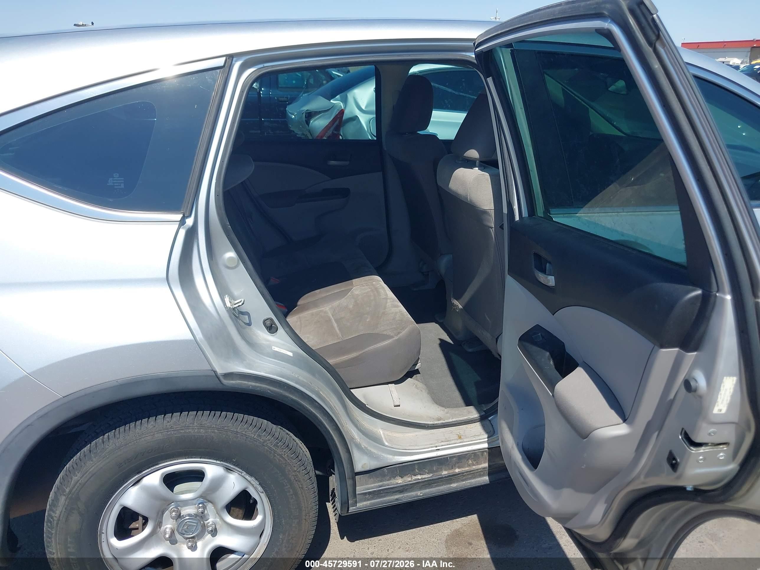 2012 Honda Cr-v Lx Silver vin: 2HKRM3H31CH512661