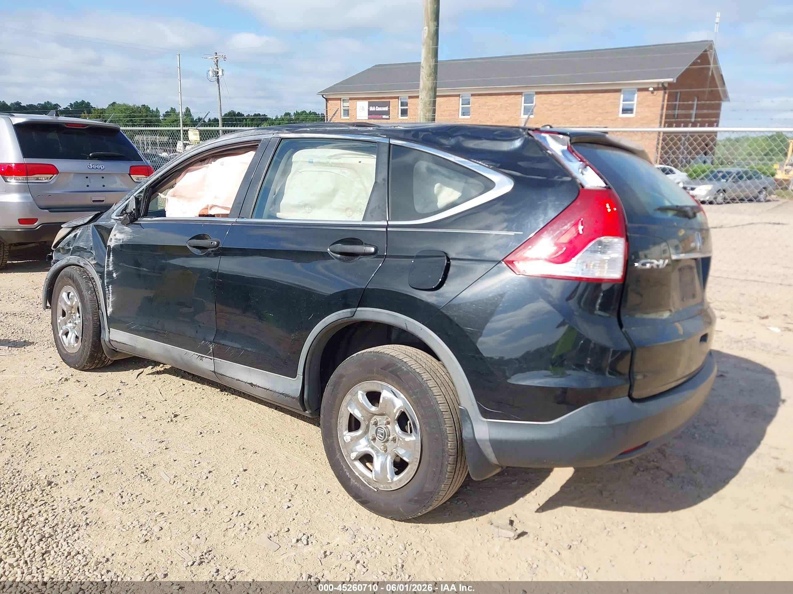 2013 Honda Cr-v Lx Черный vin: 2HKRM3H31DH520969