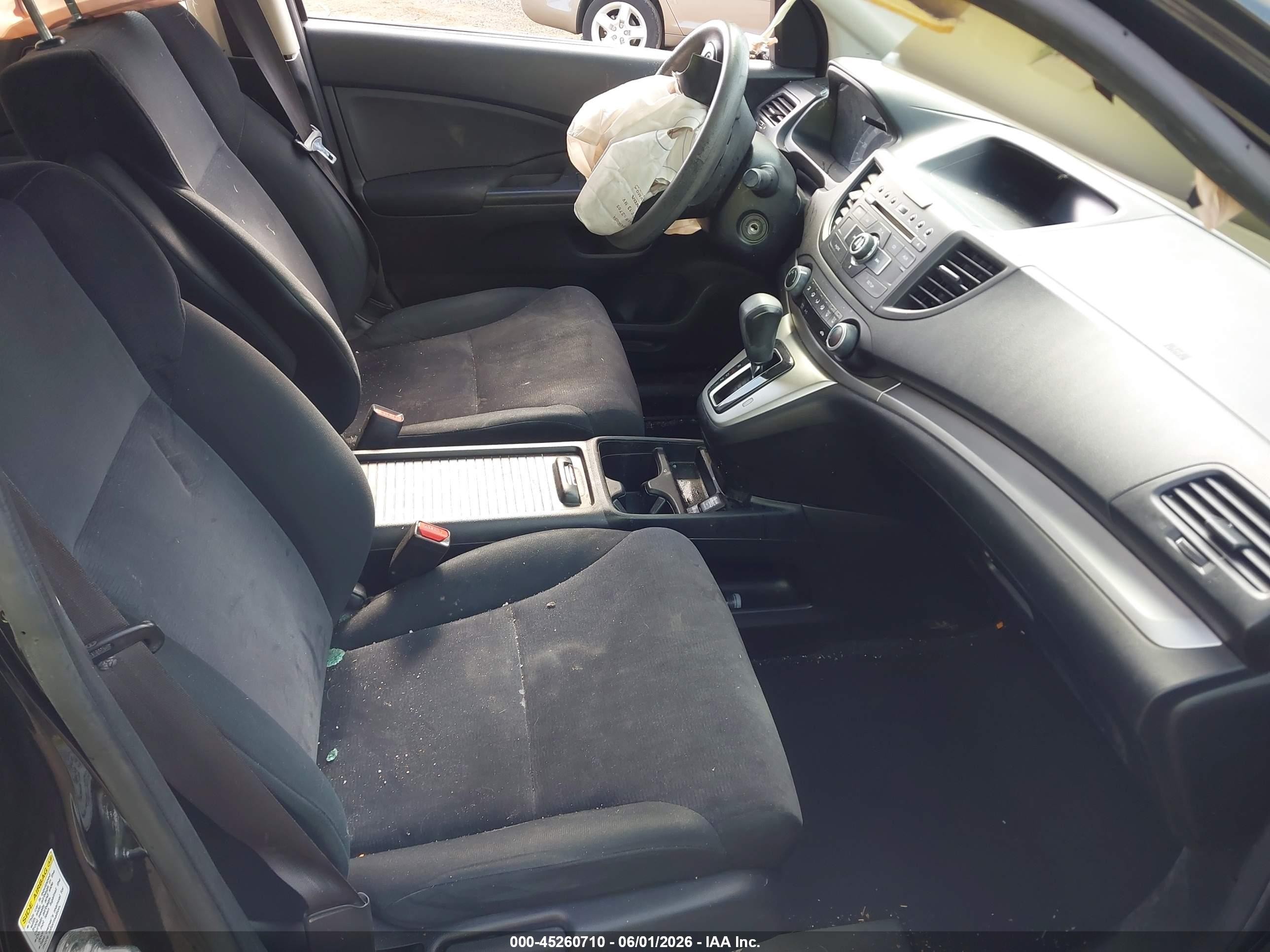 2013 Honda Cr-v Lx Черный vin: 2HKRM3H31DH520969