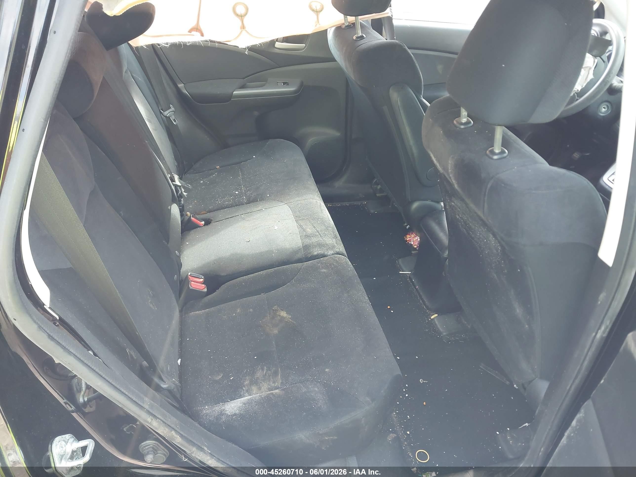 2013 Honda Cr-v Lx Черный vin: 2HKRM3H31DH520969