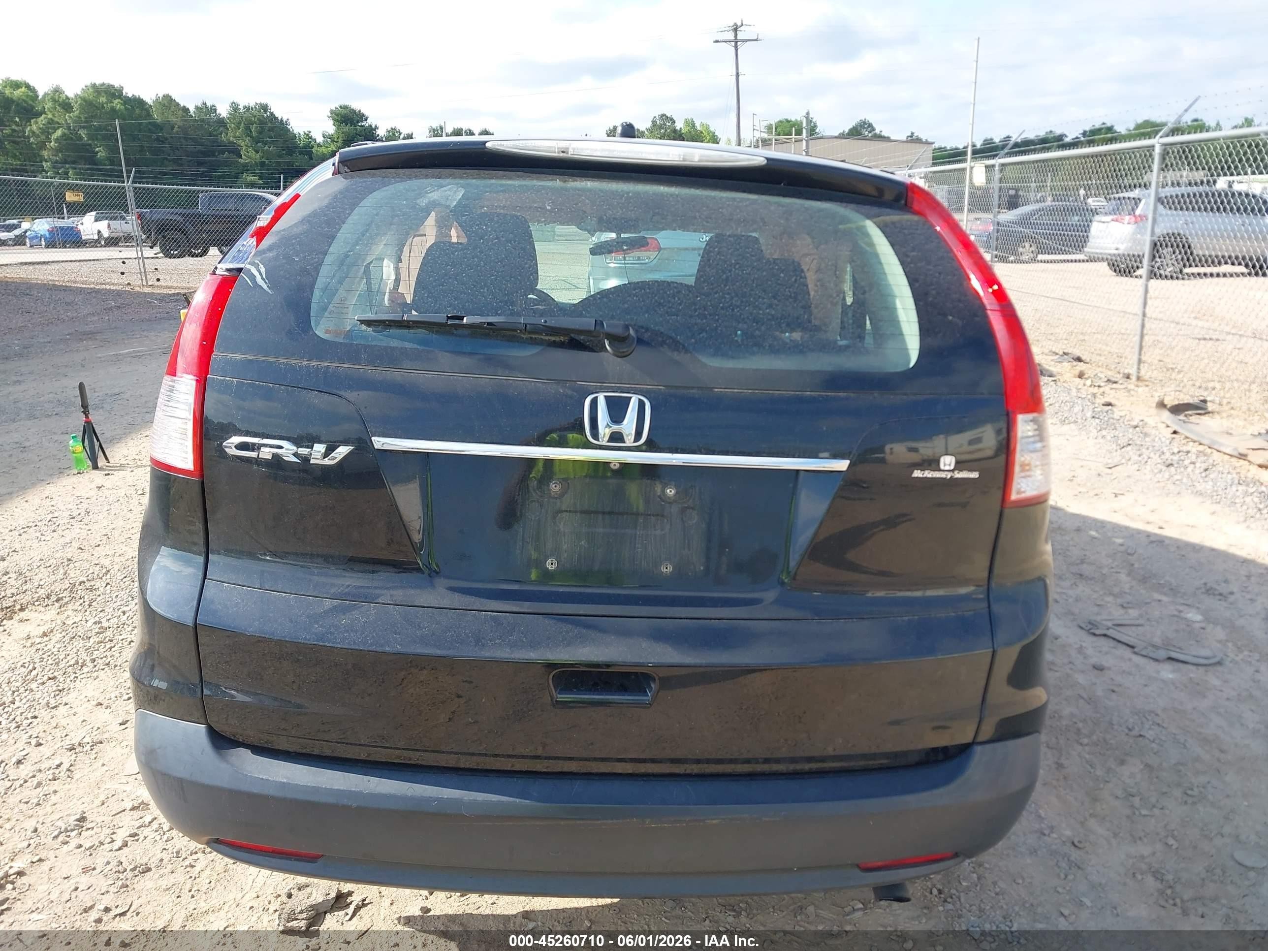 2013 Honda Cr-v Lx Черный vin: 2HKRM3H31DH520969