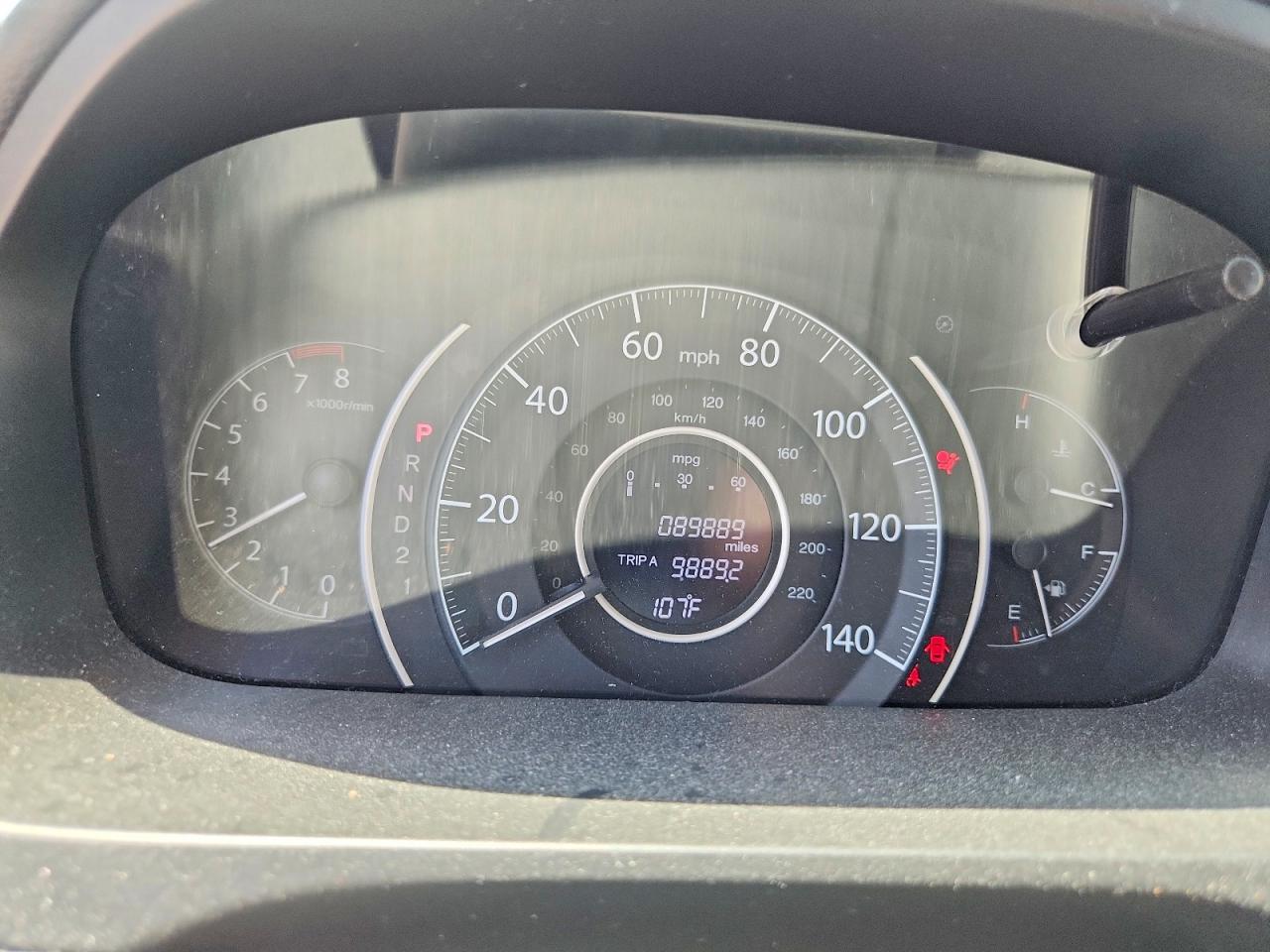 2014 Honda Cr-v Lx Gray vin: 2HKRM3H31EH504417
