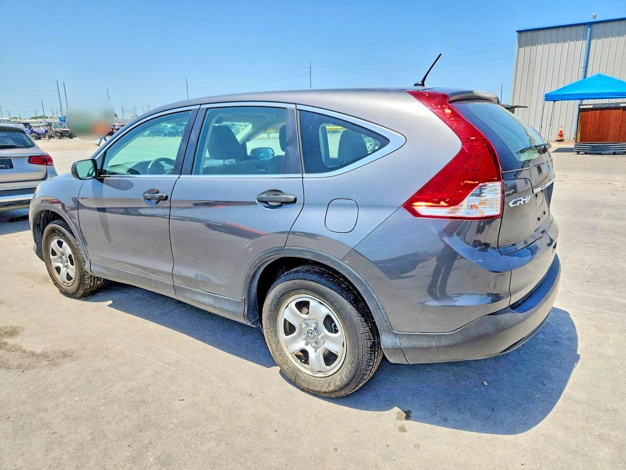 2014 Honda Cr-v Lx Gray vin: 2HKRM3H31EH504417