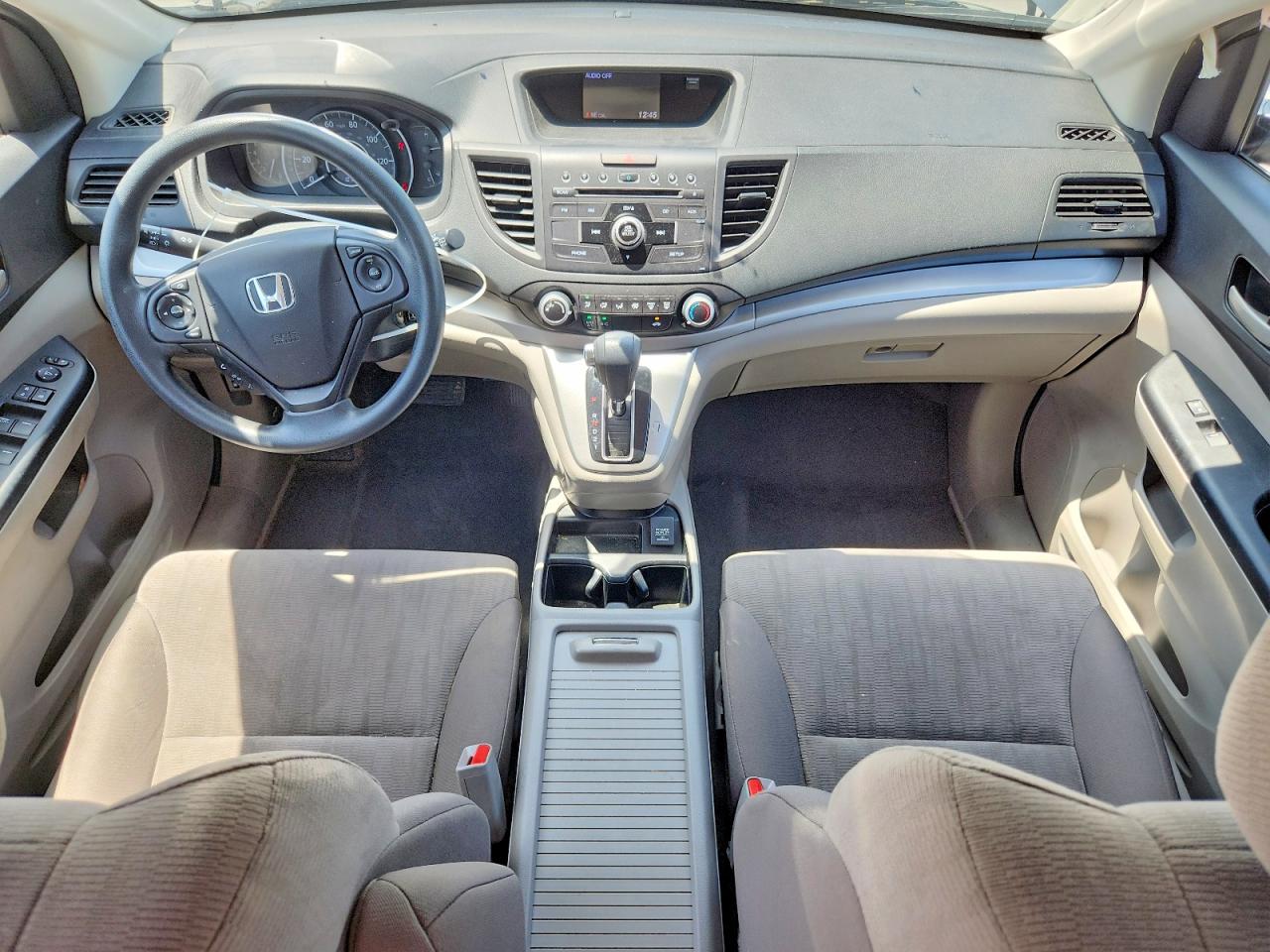 2014 Honda Cr-v Lx Gray vin: 2HKRM3H31EH504417