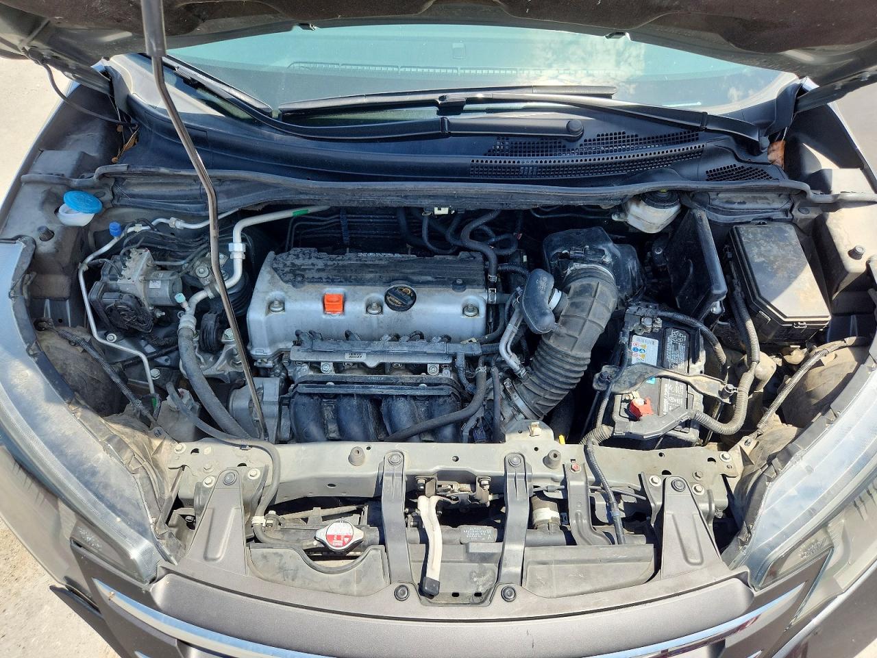 2014 Honda Cr-v Lx Gray vin: 2HKRM3H31EH504417