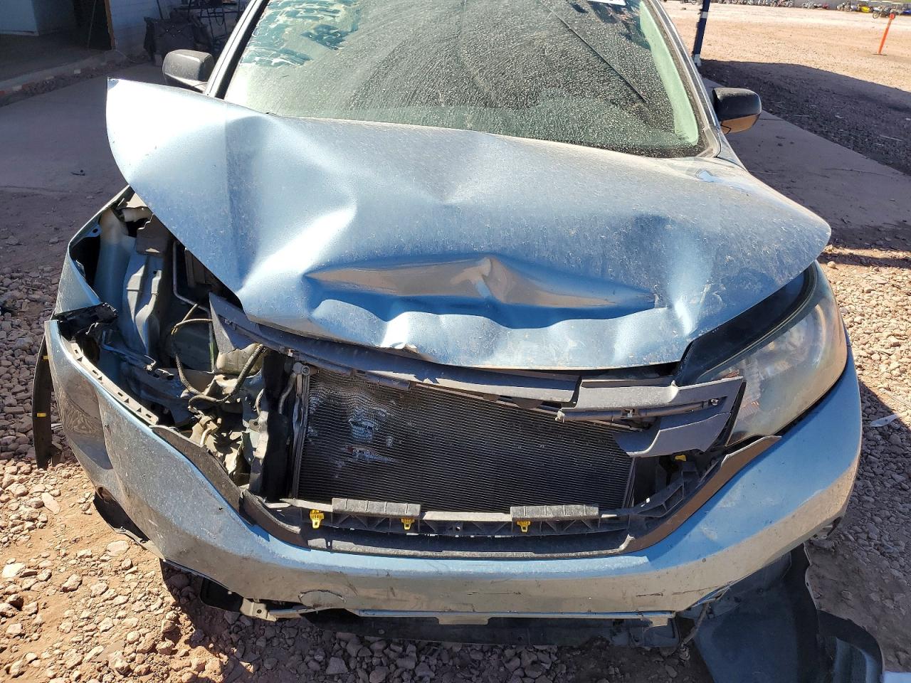 2014 Honda Cr-v Lx Blue vin: 2HKRM3H31EH538633