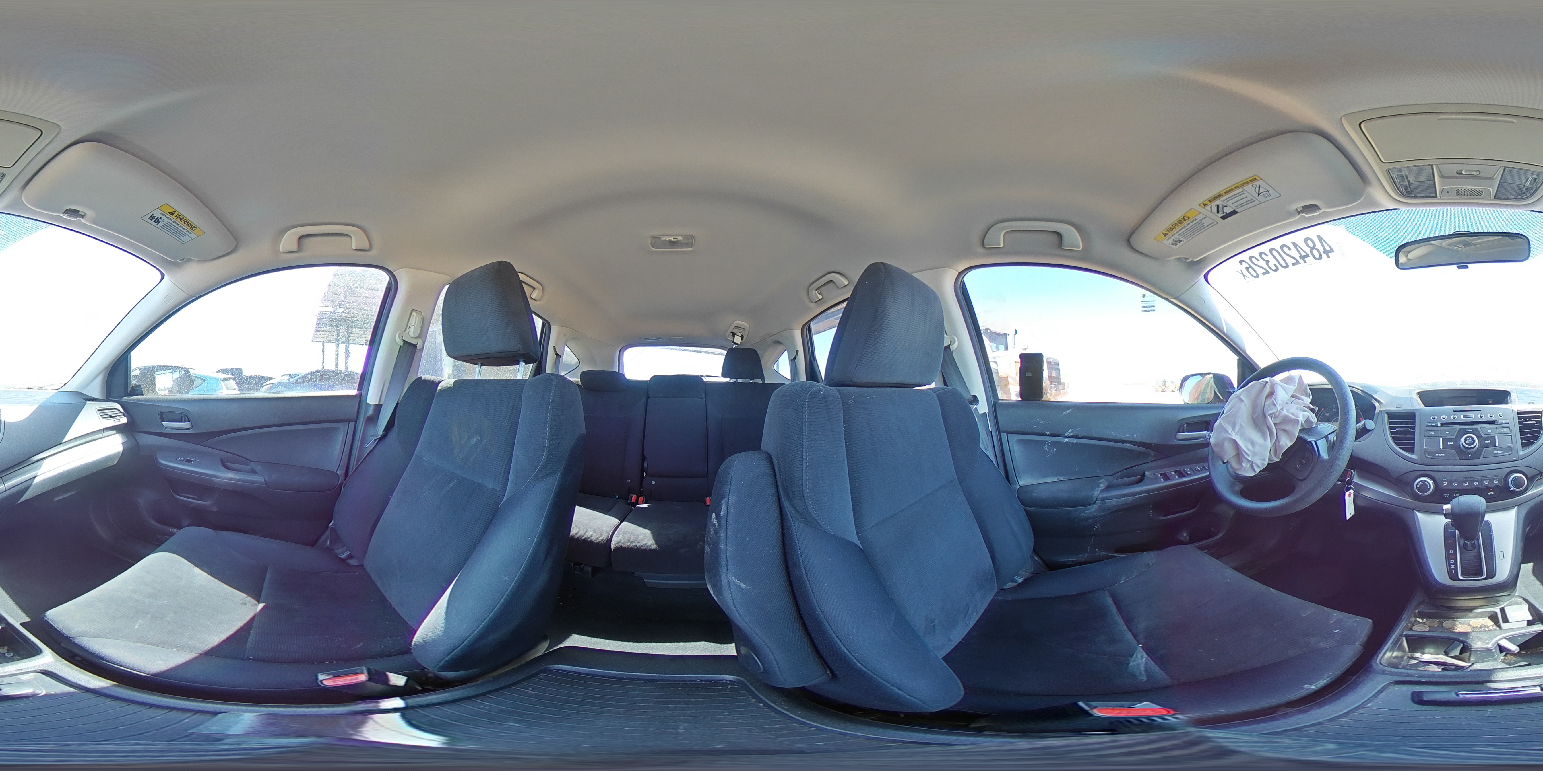 2014 Honda Cr-v Lx Blue vin: 2HKRM3H31EH538633