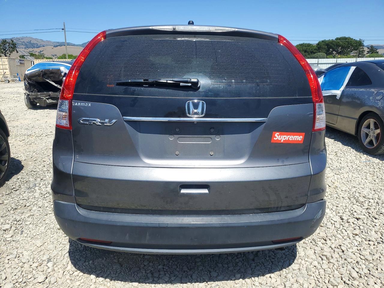2014 Honda Cr-v Lx Gray vin: 2HKRM3H31EH541354