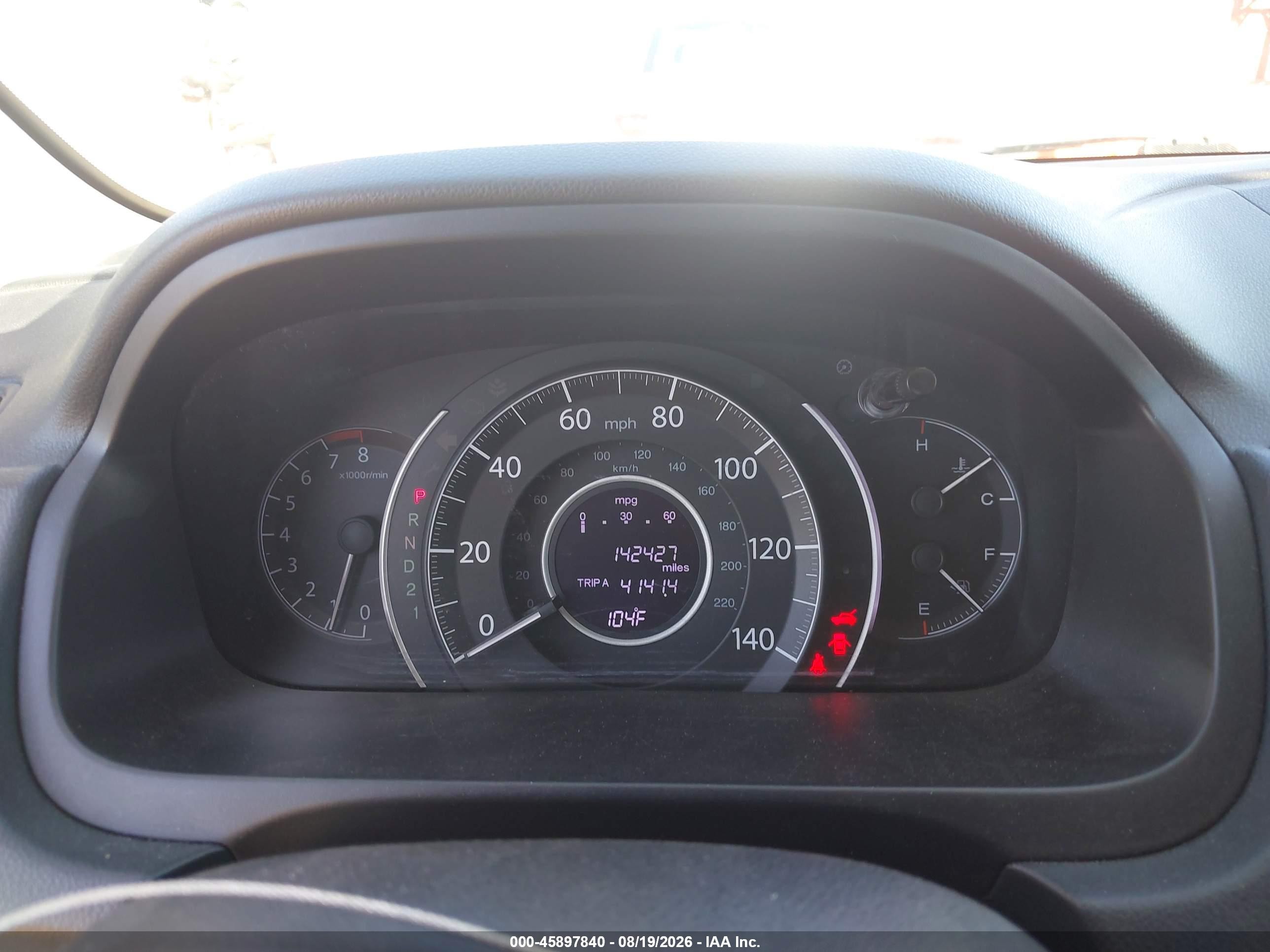 2014 Honda Cr-v Lx Коричневый vin: 2HKRM3H31EH560244