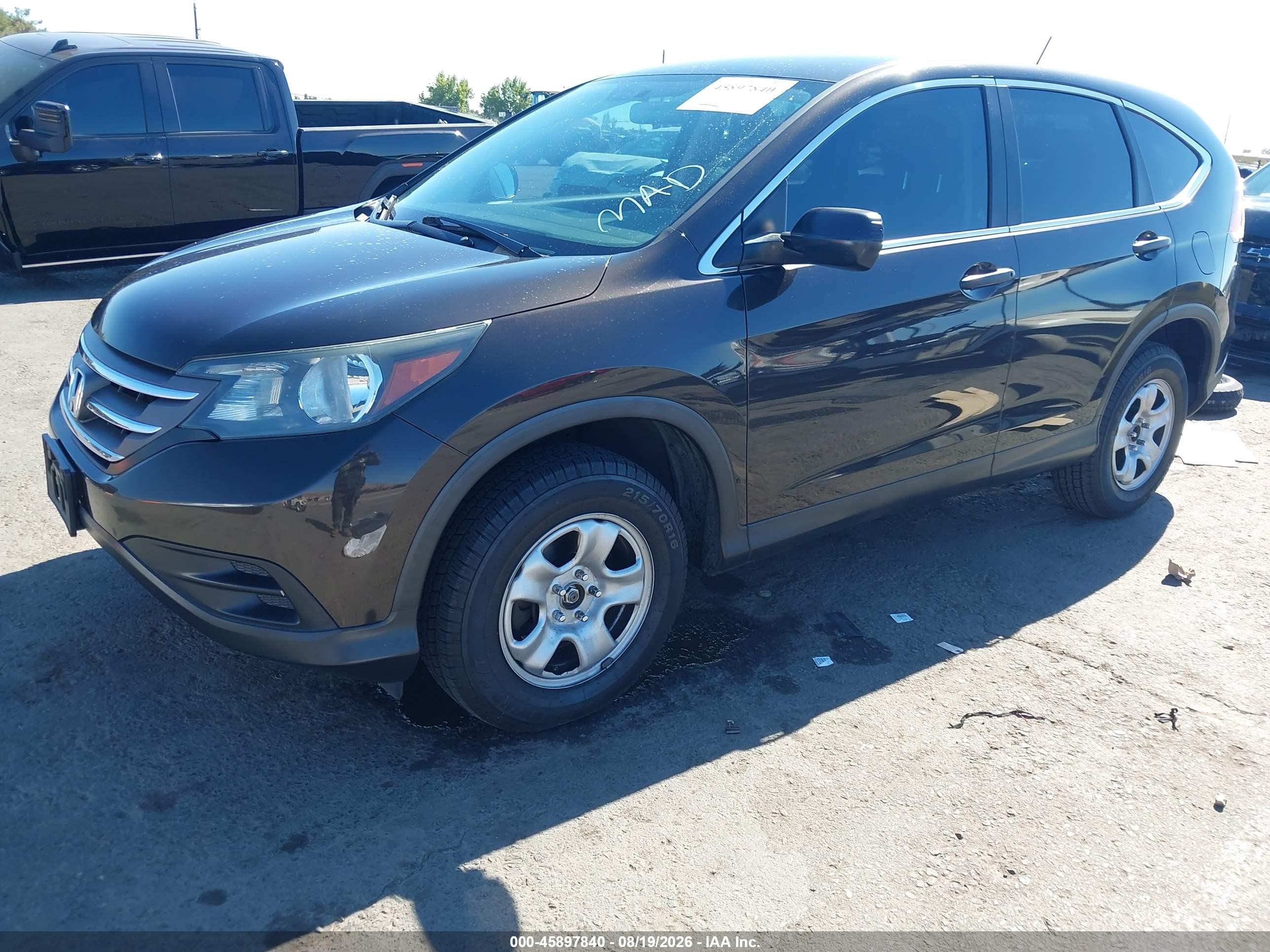 2014 Honda Cr-v Lx Коричневый vin: 2HKRM3H31EH560244