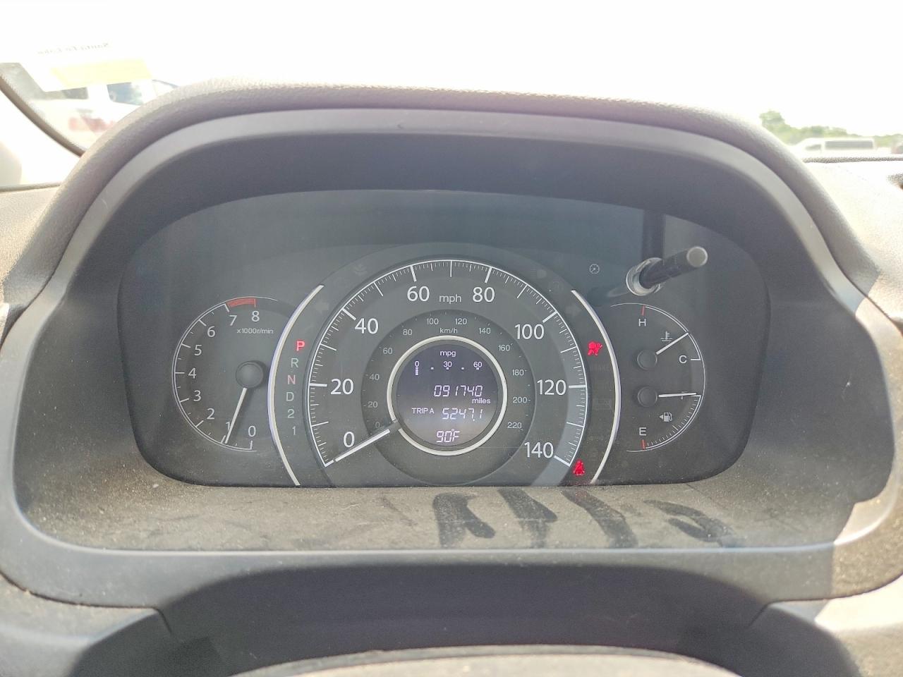 2014 Honda Cr-v Lx Gray vin: 2HKRM3H31EH563998