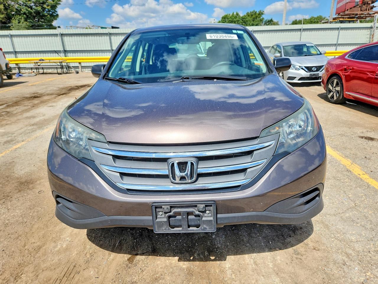 2014 Honda Cr-v Lx Gray vin: 2HKRM3H31EH563998