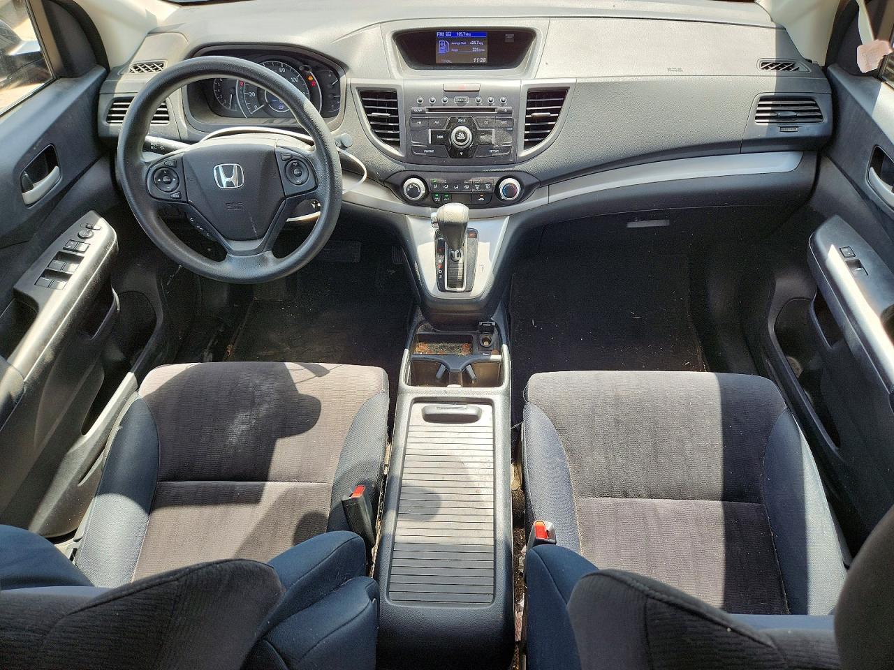 2014 Honda Cr-v Lx Gray vin: 2HKRM3H31EH563998