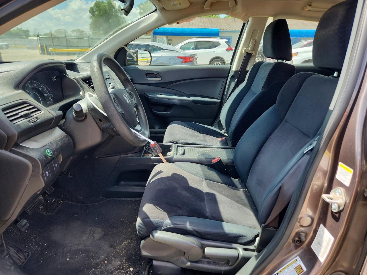 2014 Honda Cr-v Lx Gray vin: 2HKRM3H31EH563998
