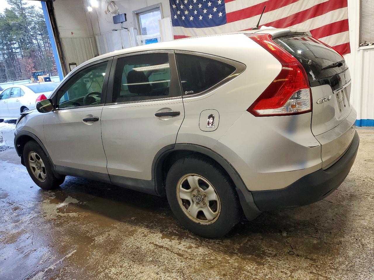 2012 Honda Cr-v Lx Silver vin: 2HKRM3H32CH507209
