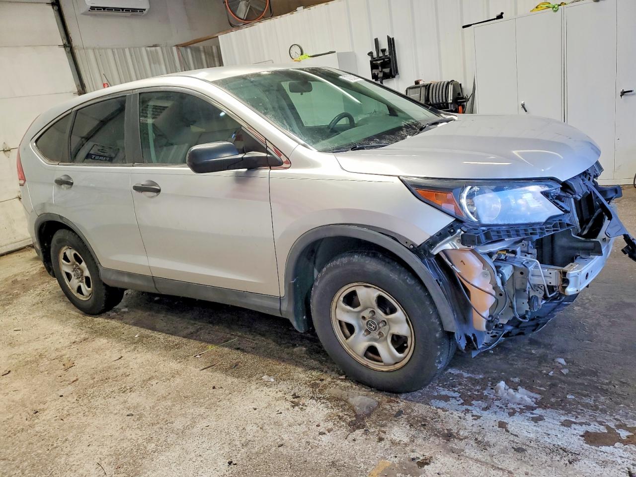 2012 Honda Cr-v Lx Silver vin: 2HKRM3H32CH507209
