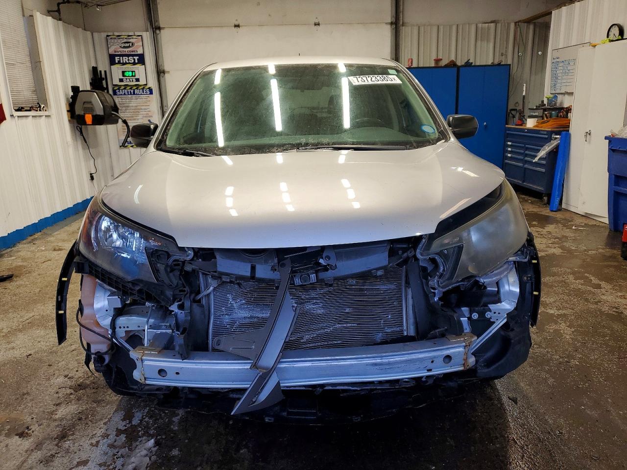 2012 Honda Cr-v Lx Silver vin: 2HKRM3H32CH507209