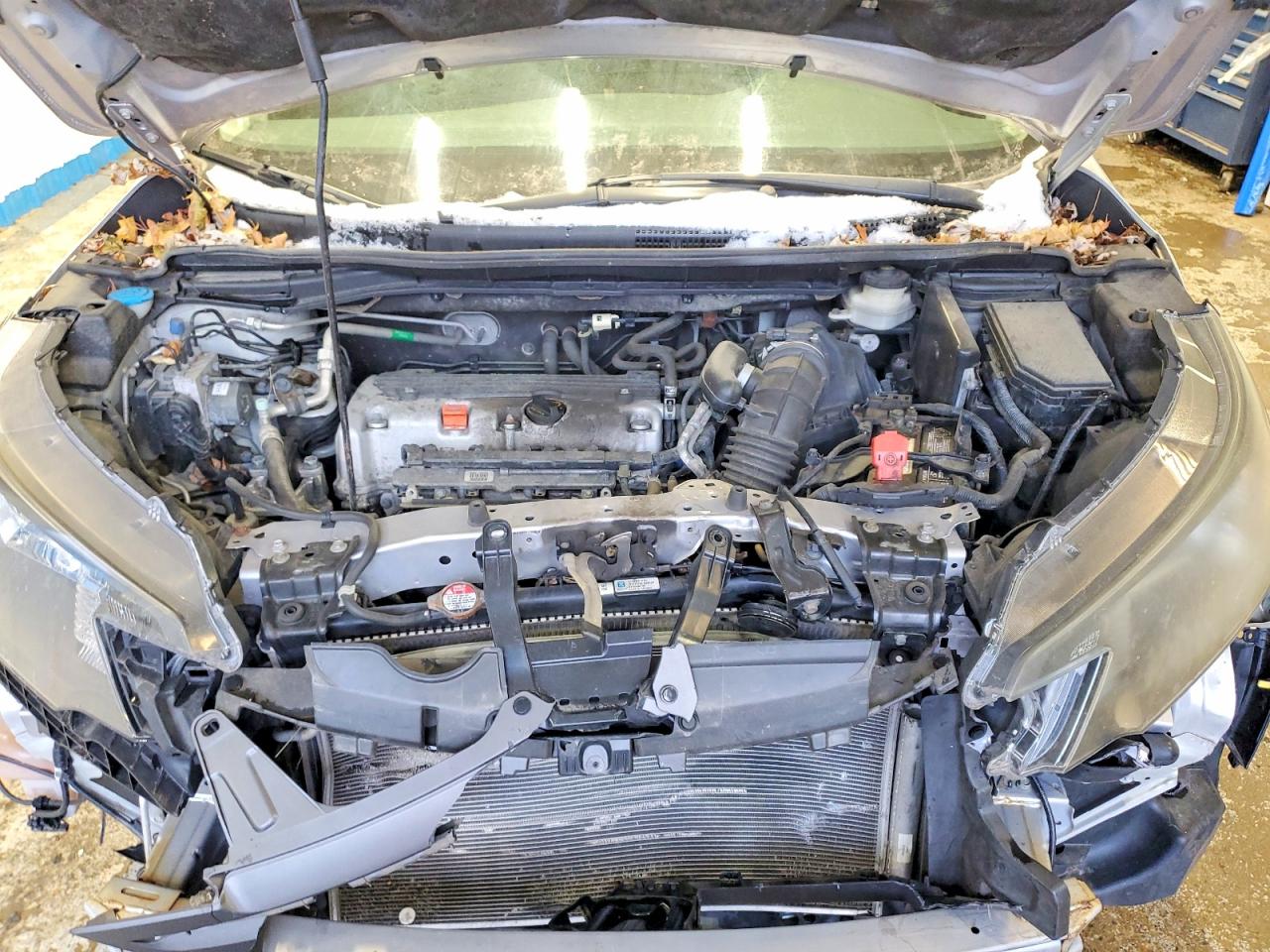 2012 Honda Cr-v Lx Silver vin: 2HKRM3H32CH507209