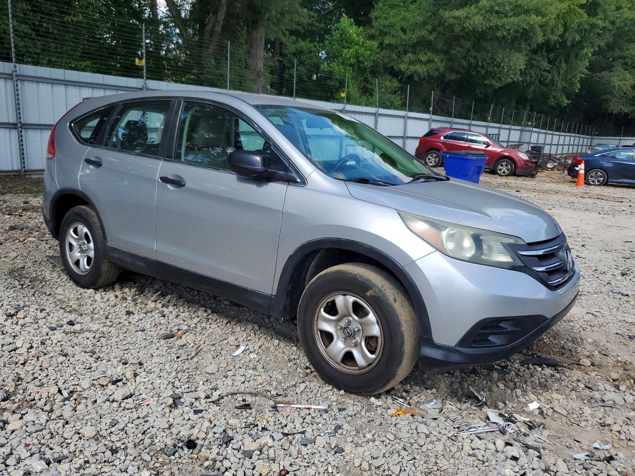 2013 Honda Cr-v Lx Silver vin: 2HKRM3H32DH503596