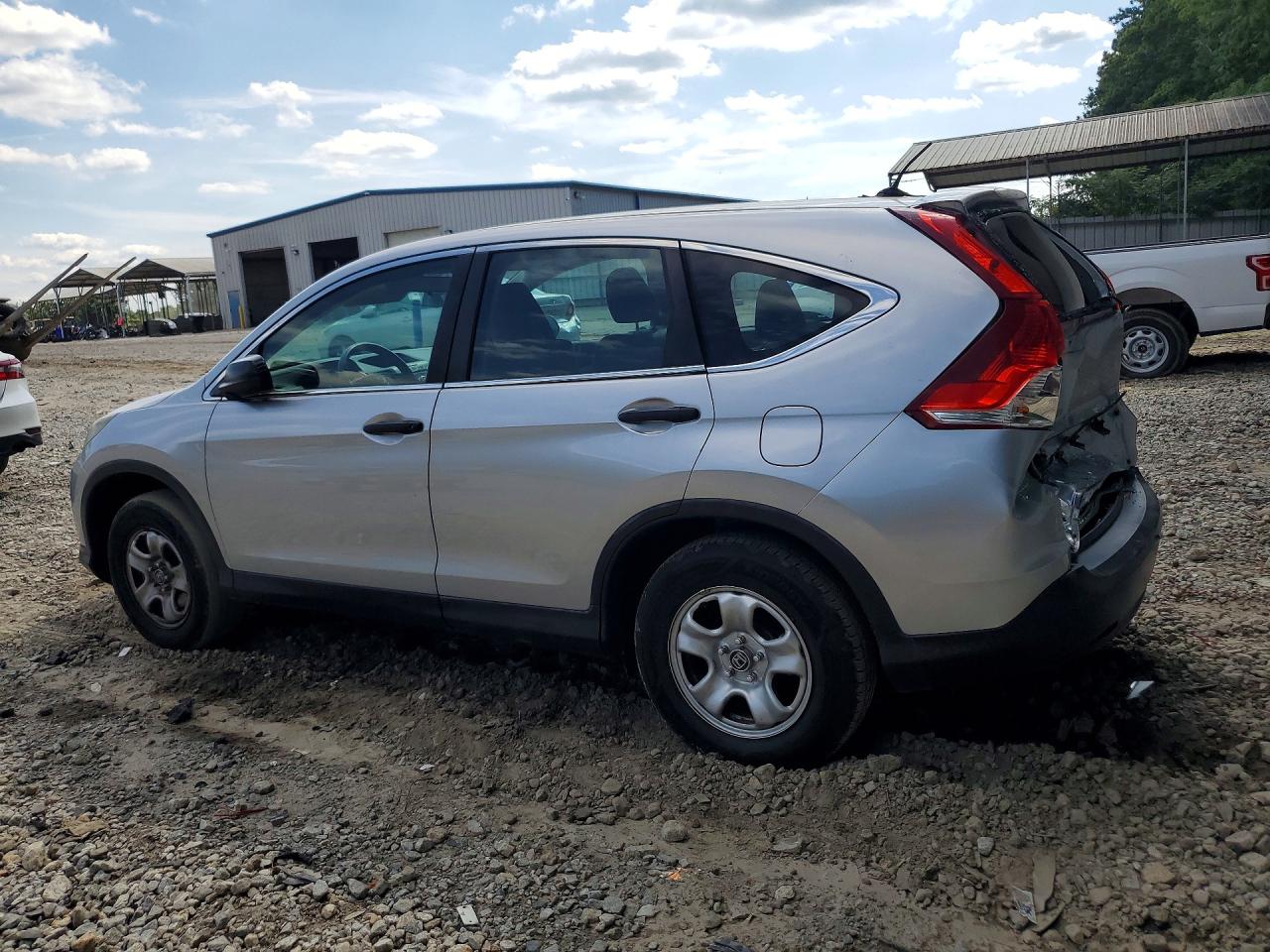 2013 Honda Cr-v Lx Silver vin: 2HKRM3H32DH503596