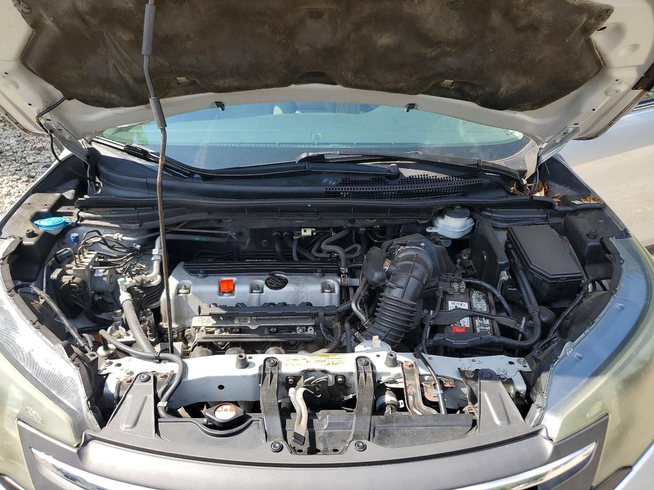 2013 Honda Cr-v Lx Silver vin: 2HKRM3H32DH503596