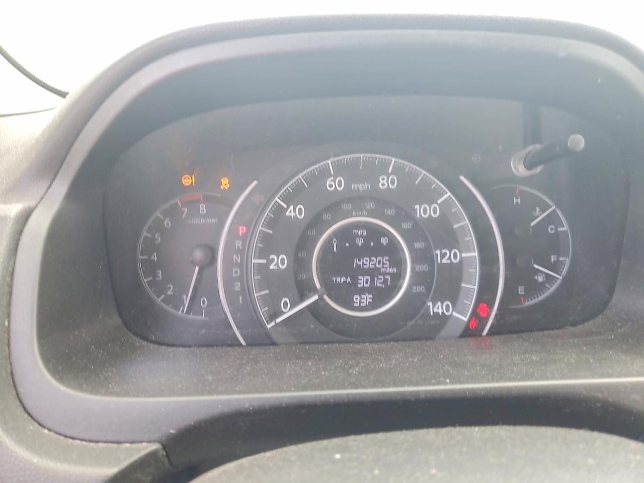 2013 Honda Cr-v Lx Серый vin: 2HKRM3H32DH519751