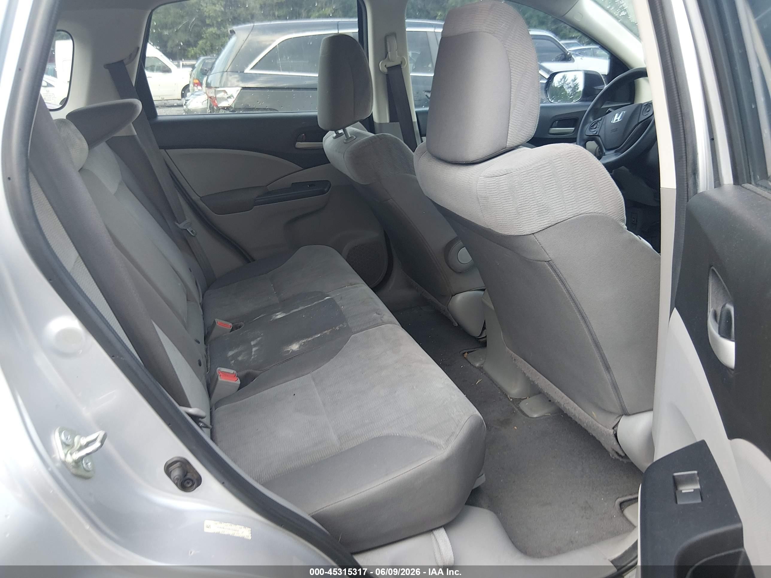2014 Honda Cr-v Lx Silver vin: 2HKRM3H32EH529486