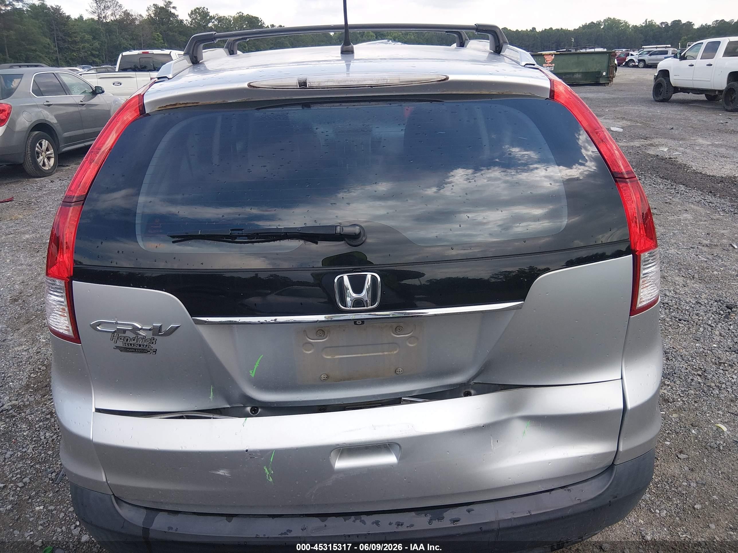 2014 Honda Cr-v Lx Silver vin: 2HKRM3H32EH529486