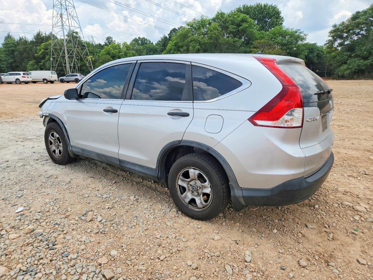 2014 Honda Cr-v Lx Silver vin: 2HKRM3H32EH531500