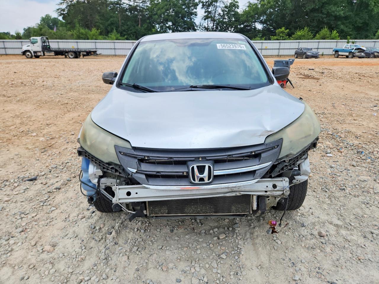 2014 Honda Cr-v Lx Silver vin: 2HKRM3H32EH531500