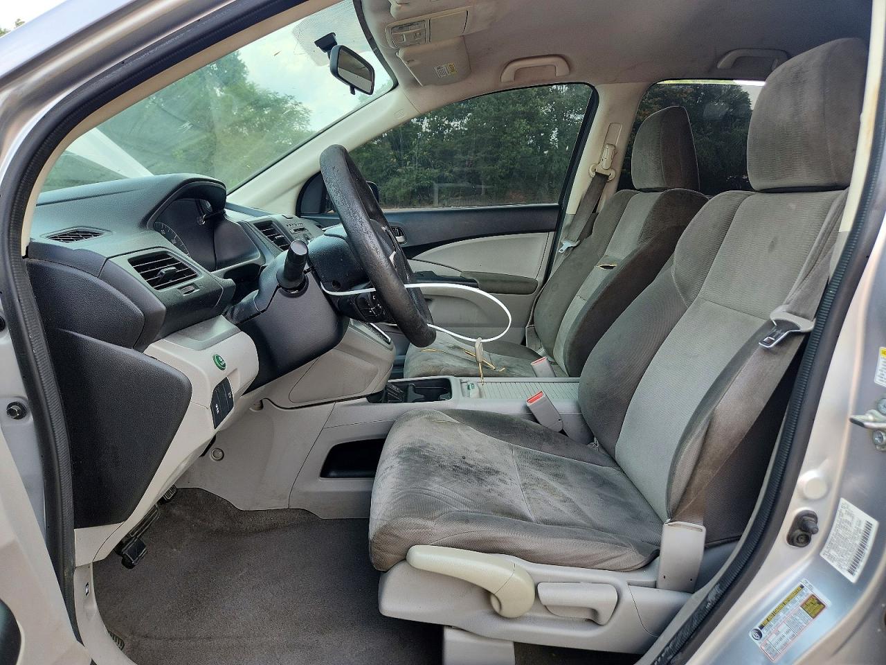 2014 Honda Cr-v Lx Silver vin: 2HKRM3H32EH531500