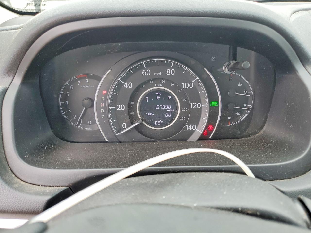 2014 Honda Cr-v Lx Серый vin: 2HKRM3H32EH535904