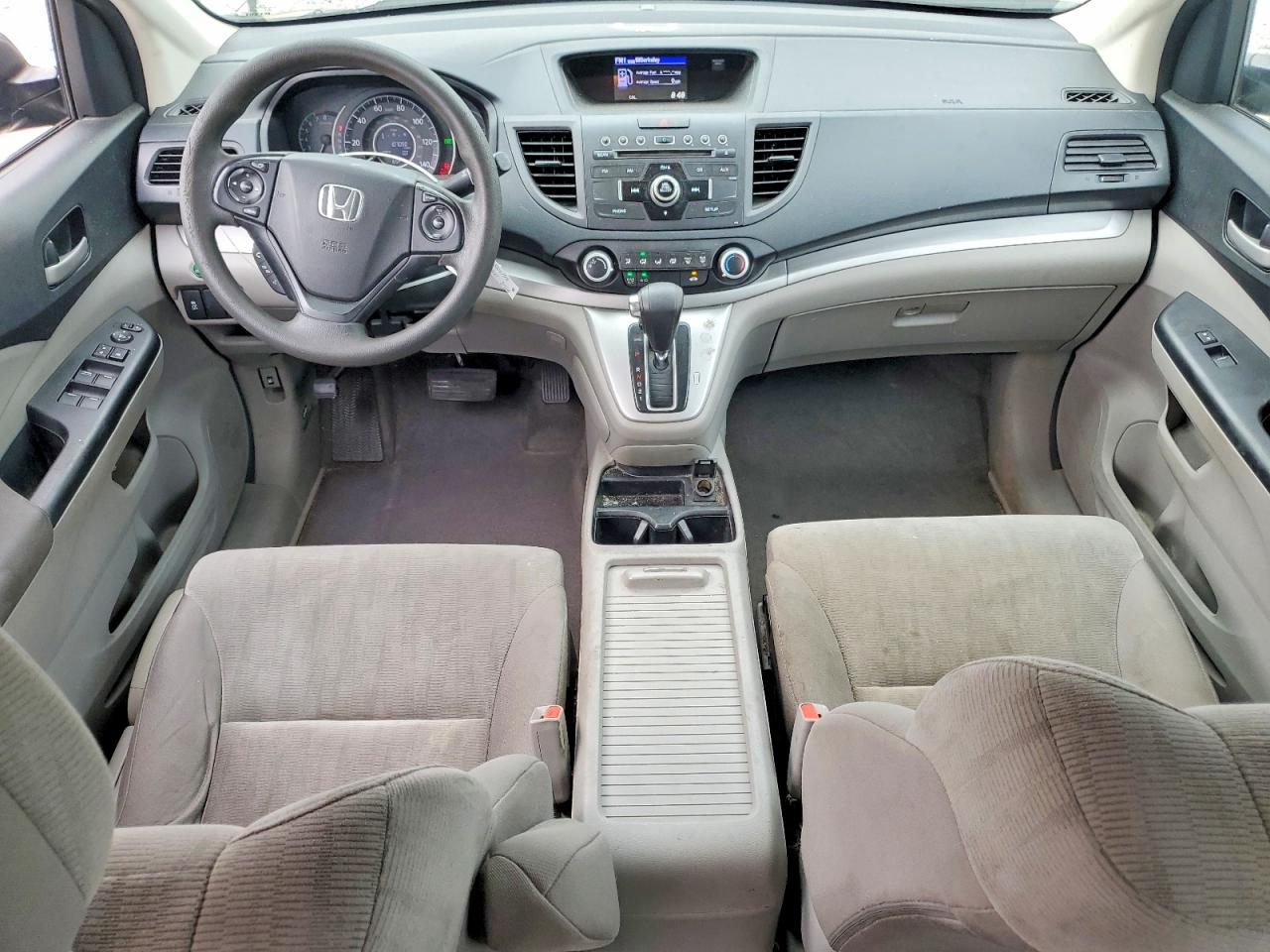 2014 Honda Cr-v Lx Серый vin: 2HKRM3H32EH535904