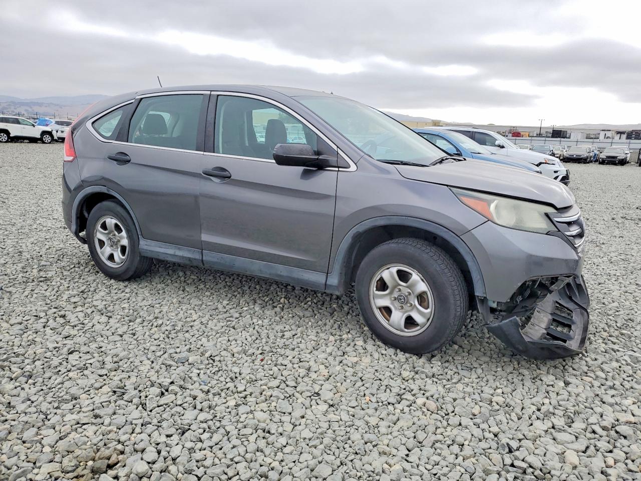2014 Honda Cr-v Lx Серый vin: 2HKRM3H32EH535904