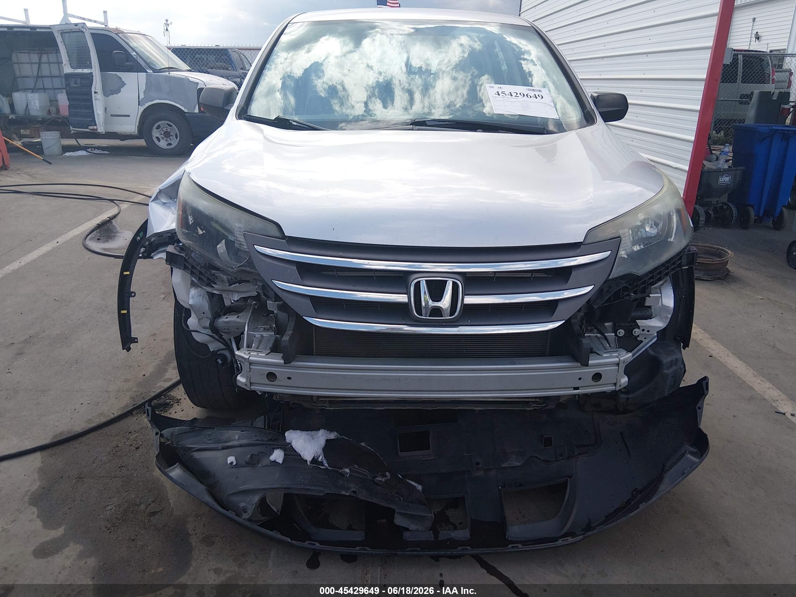 2014 Honda Cr-v Lx Серебряный vin: 2HKRM3H32EH538947