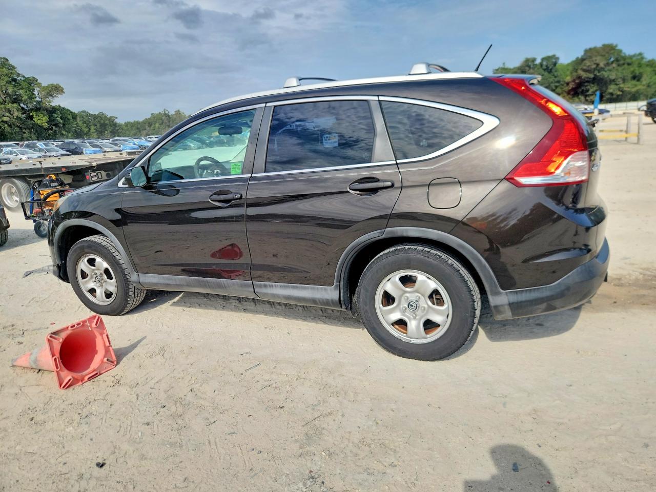 2014 Honda Cr-v Lx Black vin: 2HKRM3H32EH549267