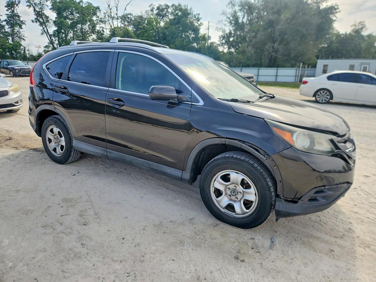 2014 Honda Cr-v Lx Black vin: 2HKRM3H32EH549267