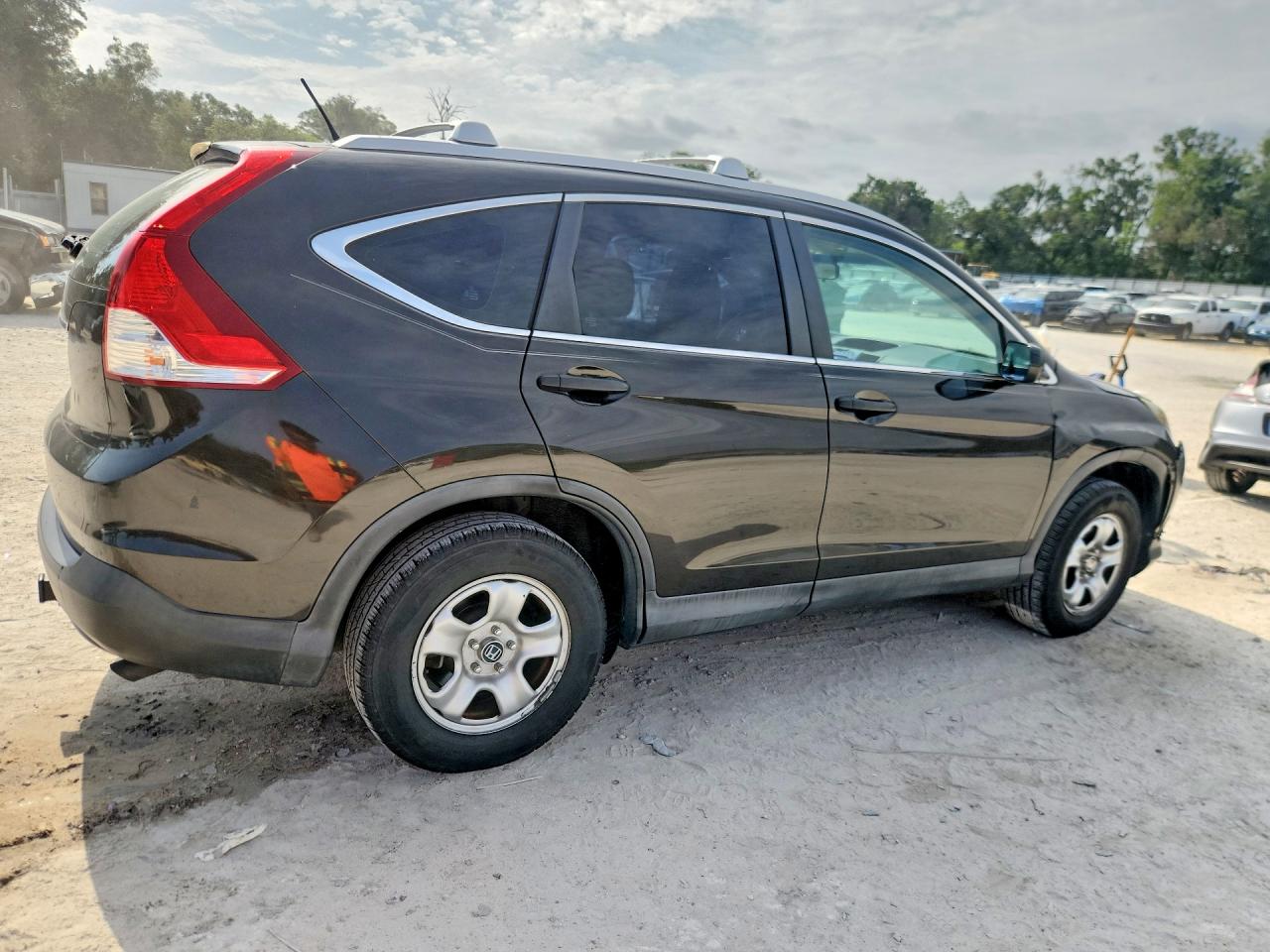 2014 Honda Cr-v Lx Black vin: 2HKRM3H32EH549267