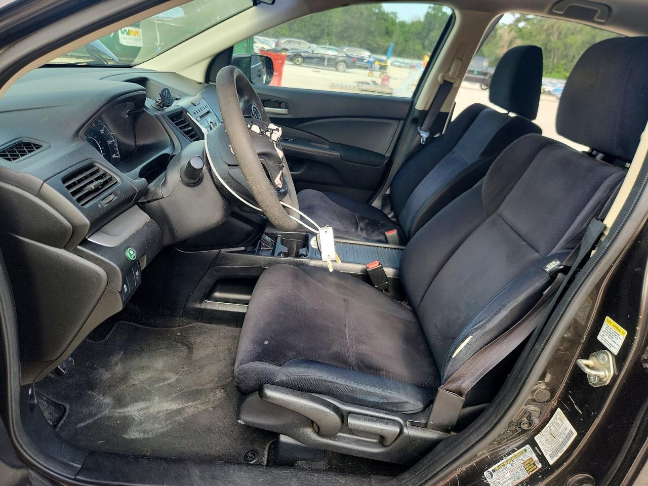 2014 Honda Cr-v Lx Black vin: 2HKRM3H32EH549267