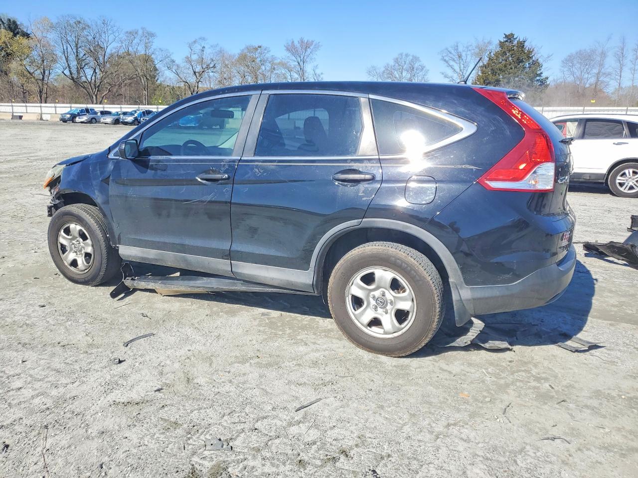 2014 Honda Cr-v Lx Black vin: 2HKRM3H32EH565257