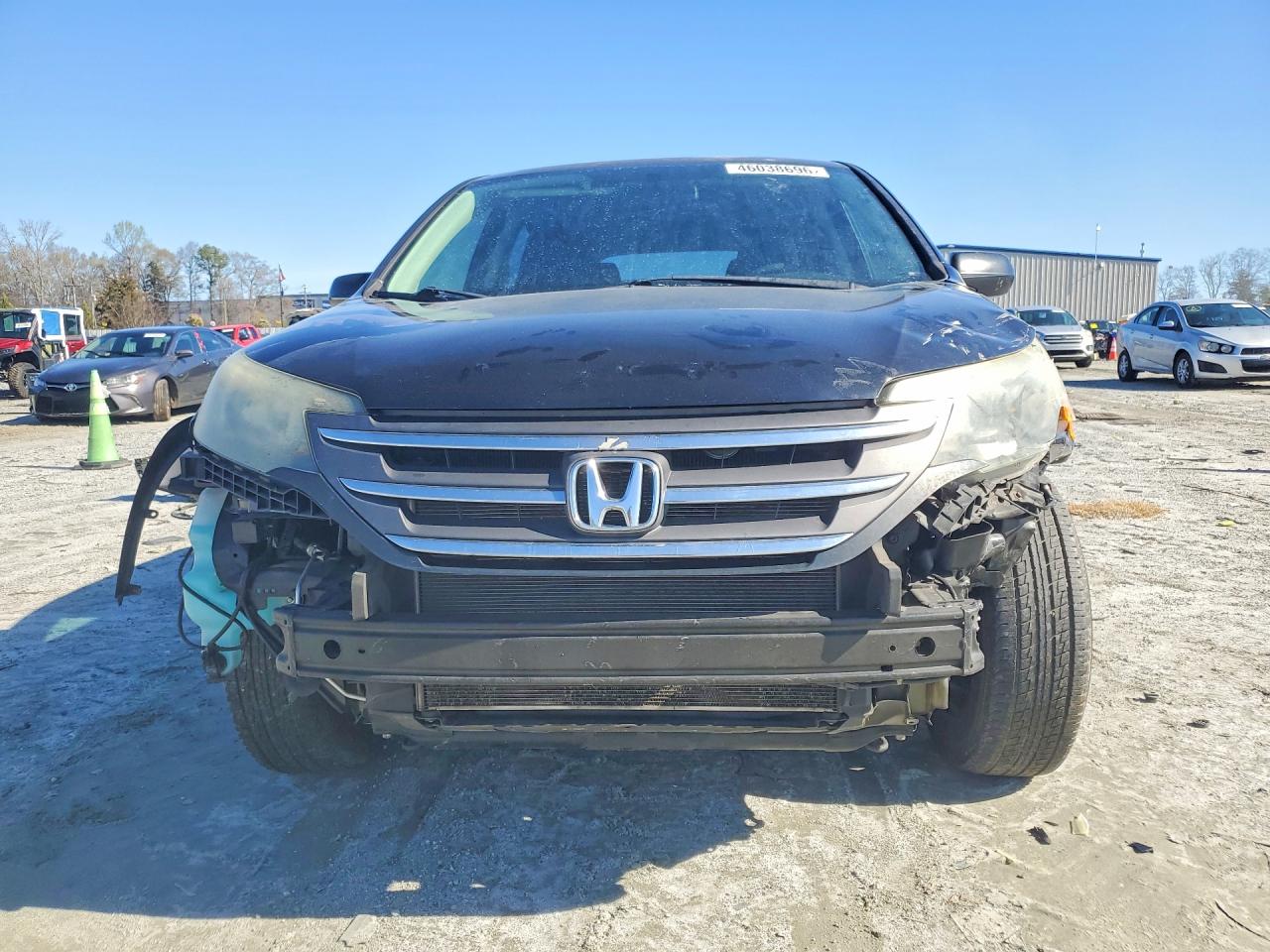 2014 Honda Cr-v Lx Black vin: 2HKRM3H32EH565257