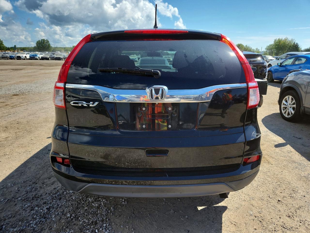 2015 Honda Cr-v Lx Black vin: 2HKRM3H32FH000458